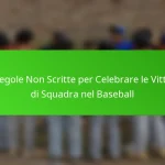 Le Regole Non Scritte per Celebrare le Vittorie di Squadra nel Baseball