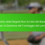 Rispetto delle Regole Non Scritte del Baseball per la Gestione del Conteggio dei Lanci